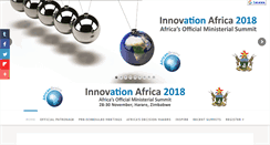 Desktop Screenshot of innovation-africa.com